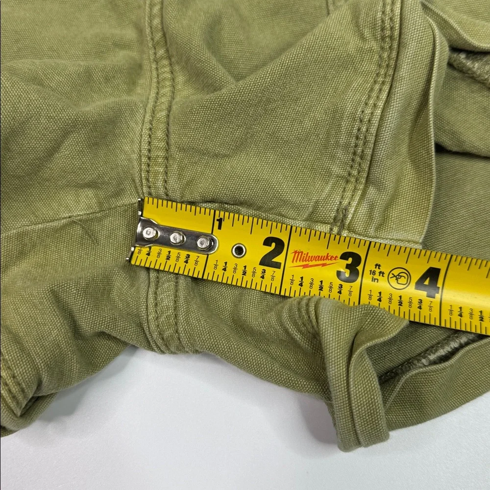 American Eagle Green Highest Rise '90s Boyfriend Shorts Size 12 - Picture 5 of 9